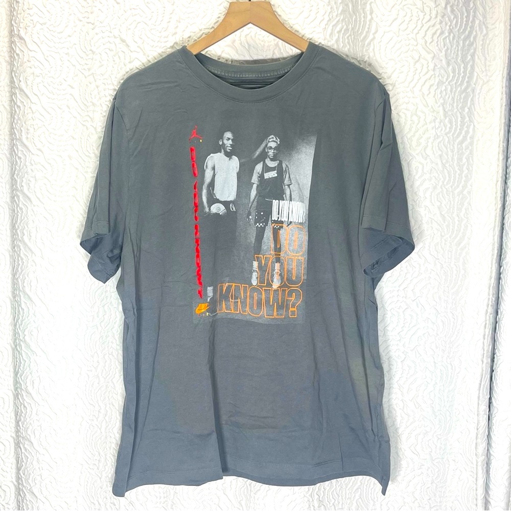 AIR JORDAN Standard Fit Jordan & Spike Lee Short Sleeve Tee